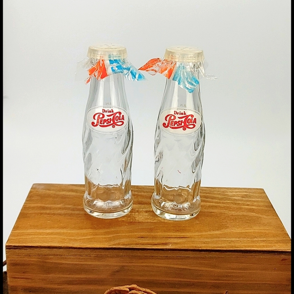 Mini Pepsi Cola Bottle Salt and Pepper Shakers